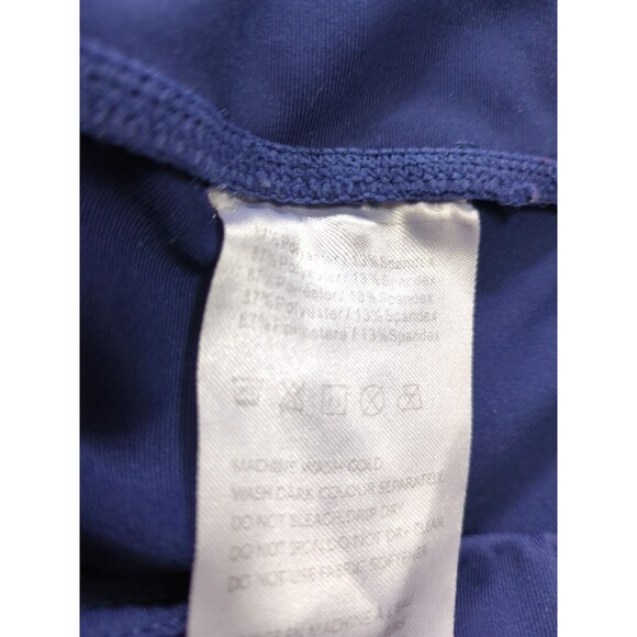 Balef Athletic Shorts Women Medium Bike Cycle Pockets Gym Navy Blue M - Picture 8 of 8